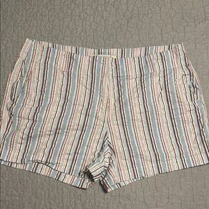 Striped Women's Shorts